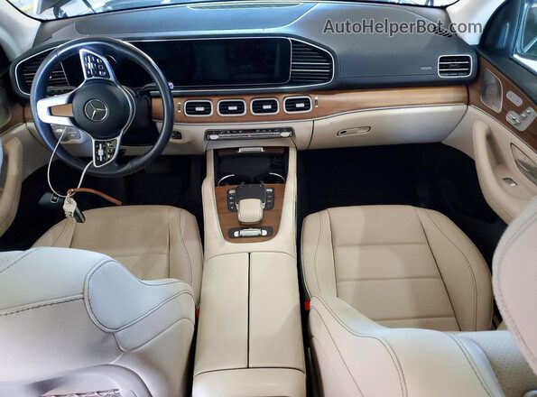 4JGFF5KE0PA887159 2023 MERCEDES-BENZ GLS Черный Вид панели приборов