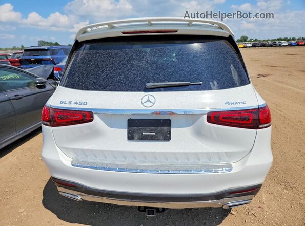 4JGFF5KE1PA907550 2023 MERCEDES-BENZ GLS White უკანა ხედი