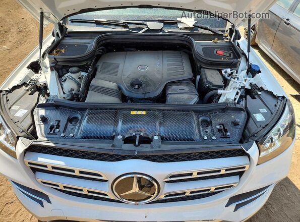4JGFF5KE1PA907550 2023 MERCEDES-BENZ GLS White ძრავის განყოფილების ხედი