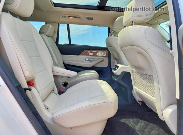 4JGFF5KE2MA424399 2021 MERCEDES-BENZ GLS Белый Вид задней части салона
