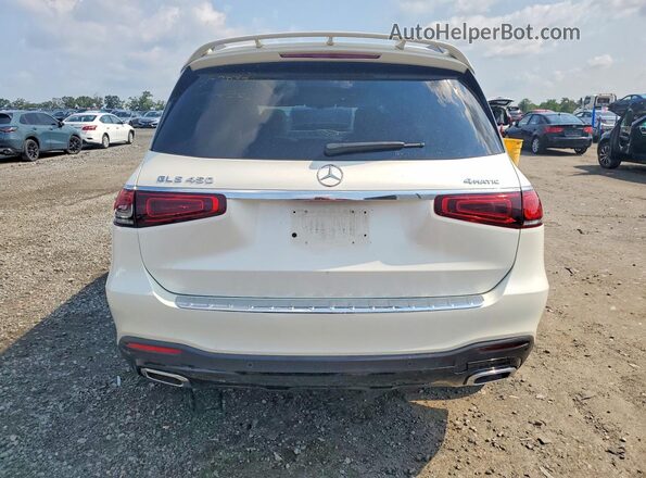 4JGFF5KE2NA633952 2022 MERCEDES-BENZ GLS White Widok z tyłu