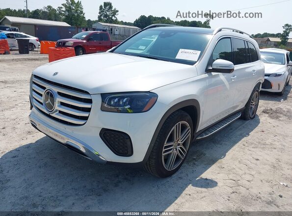 4JGFF5KE2SB426192 2025 MERCEDES-BENZ GLS 450 White Առջևի ձախ երեք քառորդ տեսարան