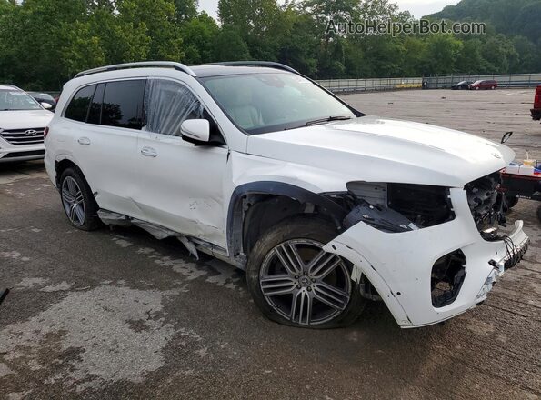 4JGFF5KE2SB446006 2025 MERCEDES-BENZ GLS White Передня права чверть