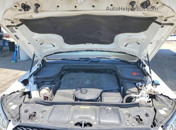 4JGFF5KE7LA160675 2020 MERCEDES-BENZ GLS White Engine compartment view