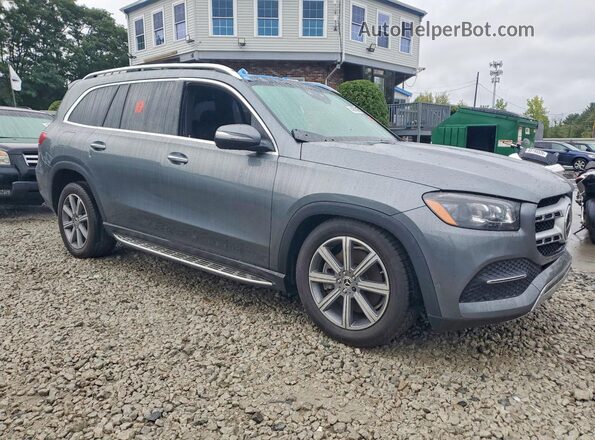 4JGFF5KE7MA438900 2021 MERCEDES-BENZ GLS Gray Front right