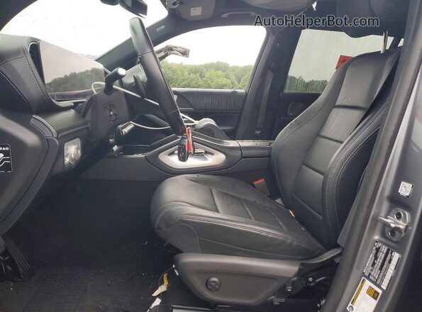 4JGFF5KE7MA438900 2021 MERCEDES-BENZ GLS Gray Front interior view
