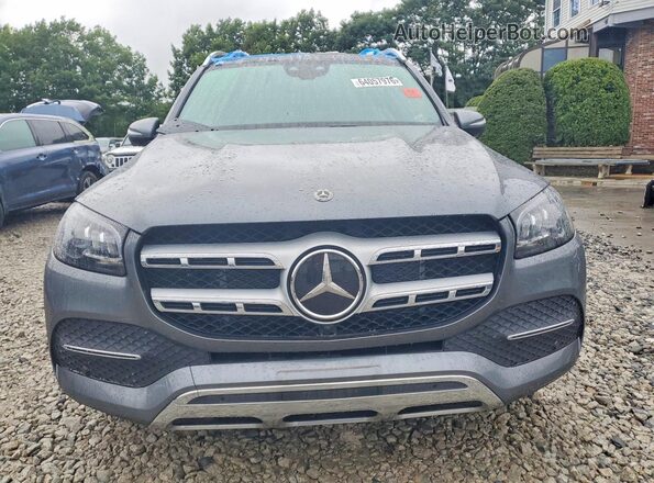 4JGFF5KE7MA438900 2021 MERCEDES-BENZ GLS Gray Front view