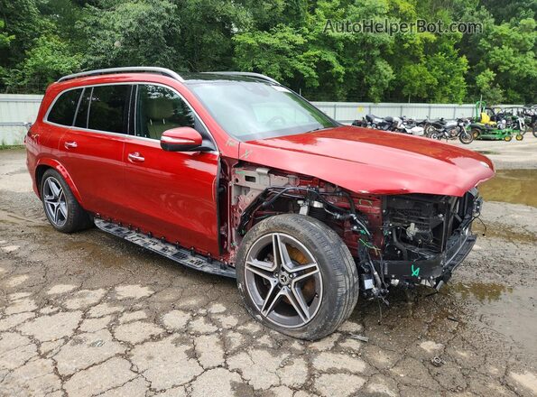 4JGFF5KE7RB181528 2024 MERCEDES-BENZ GLS Red Przód prawy