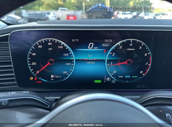 4JGFF5KE8LA077689 2020 MERCEDES-BENZ GLS 450 Black უკანა სავარძლების ხედი
