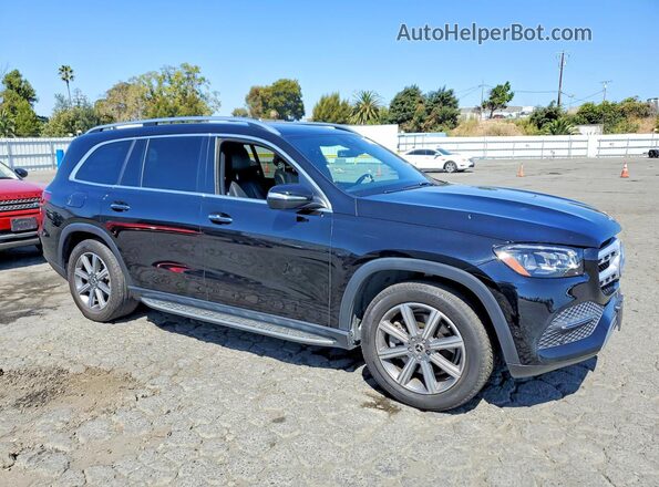 4JGFF5KE8MA396463 2021 MERCEDES-BENZ GLS Черный Передняя правая четверть