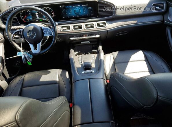 4JGFF5KE8MA396463 2021 MERCEDES-BENZ GLS Черный Вид панели приборов
