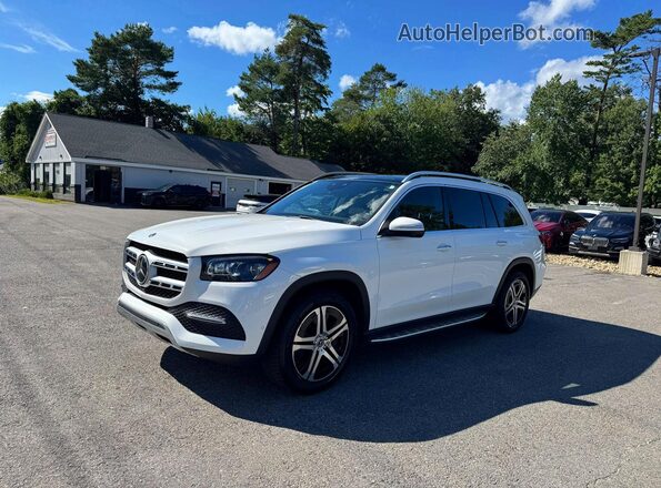 4JGFF5KE8MA449615 2021 MERCEDES-BENZ GLS White Rear left