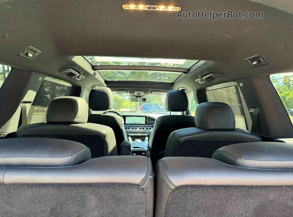 4JGFF5KE8MA449615 2021 MERCEDES-BENZ GLS White Front interior view