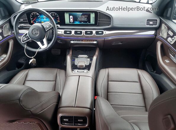 4JGFF5KE8MA485398 2021 MERCEDES-BENZ GLS Black წინა პანელის ხედი