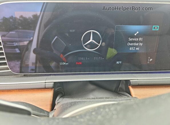 4JGFF5KE8RB122259 2024 MERCEDES-BENZ GLS White ხელსაწყოთა პანელის ხედი