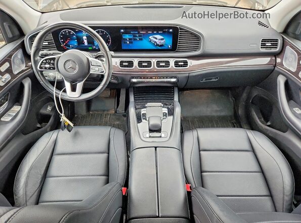 4JGFF5KEXLA063096 2020 MERCEDES-BENZ GLS Black Dashboard view