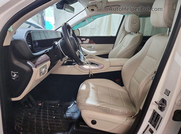 4JGFF5KEXNA652751 2022 MERCEDES-BENZ GLS White Vista interior delantera