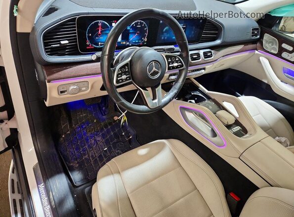 4JGFF5KEXNA652751 2022 MERCEDES-BENZ GLS White Vista del salpicadero