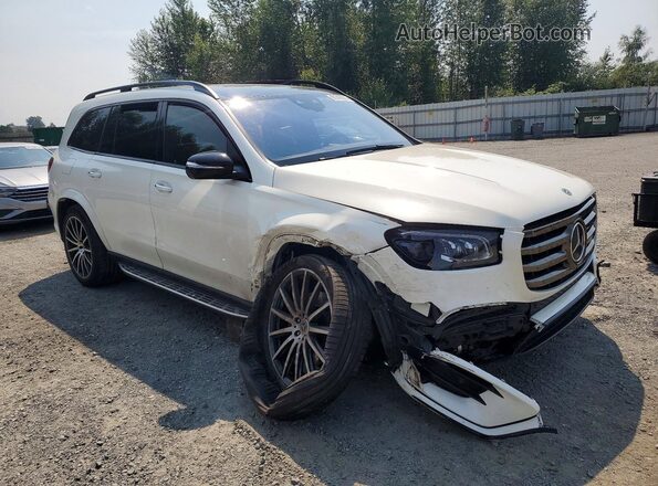 4JGFF5KEXRB124899 2024 MERCEDES-BENZ GLS Белый Передняя правая четверть