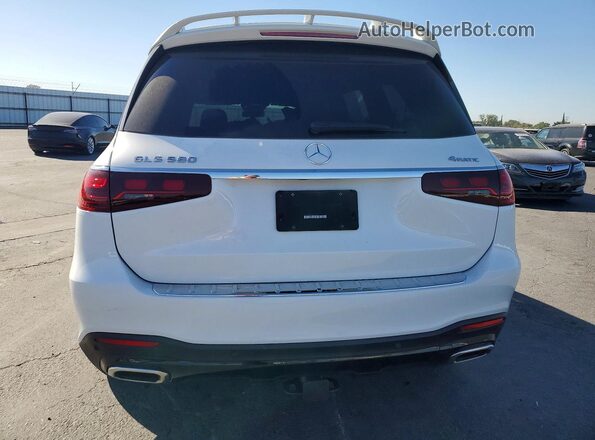 4JGFF8FE1SB431296 2025 MERCEDES-BENZ GLS White Вид ззаду