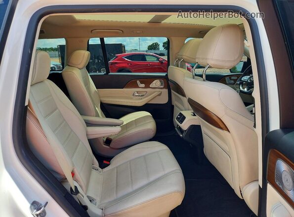 4JGFF8GE3MA371173 2021 MERCEDES-BENZ GLS White Rear interior view