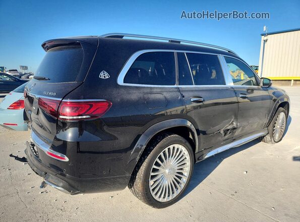 4JGFF8HB4MA401916 2021 MERCEDES-BENZ GLS Черный Задняя правая четверть