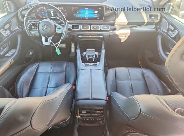 4JGFF8HB4MA401916 2021 MERCEDES-BENZ GLS Черный Вид панели приборов