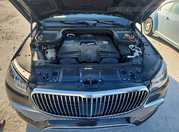 4JGFF8HB4MA401916 2021 MERCEDES-BENZ GLS Черный Вид задней части салона