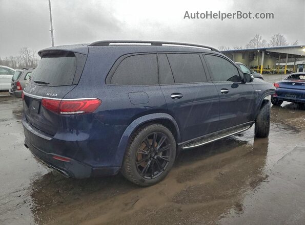 4JGFF8KE7MA319519 2021 MERCEDES-BENZ GLS Blue Задня права чверть