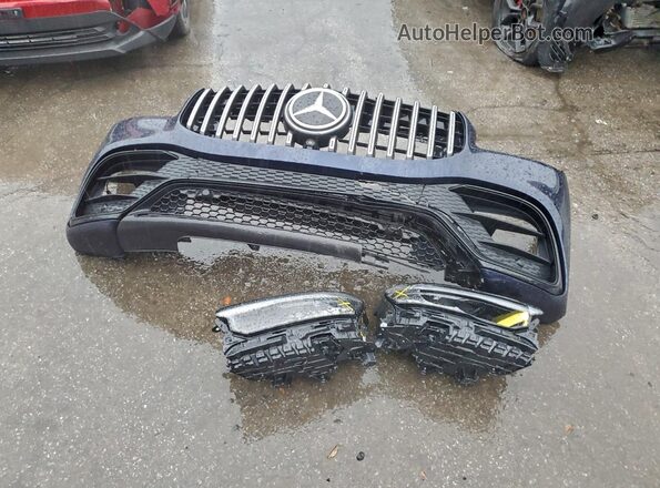 4JGFF8KE7MA319519 2021 MERCEDES-BENZ GLS Blue Вид наклейки з VIN-кодом