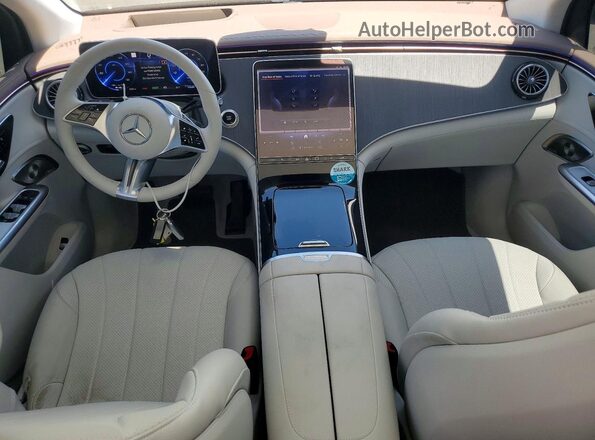 4JGGM1CB0SA059807 2025 MERCEDES-BENZ EQE Зеленый Вид панели приборов