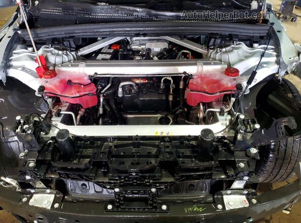 4JGGM1CB2PA023382 2023 MERCEDES-BENZ EQE Silver Vista del compartimento del motor