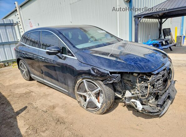 4JGGM1CB2PA027514 2023 MERCEDES-BENZ EQE Черный Передняя правая четверть