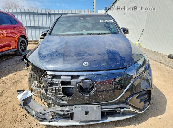4JGGM1CB2PA027514 2023 MERCEDES-BENZ EQE Черный Вид спереди
