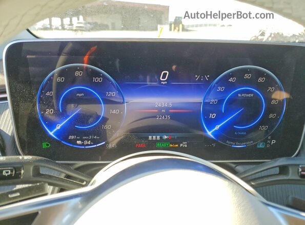 4JGGM1CB2PA038870 2023 MERCEDES-BENZ EQE Gray ხელსაწყოთა პანელის ხედი