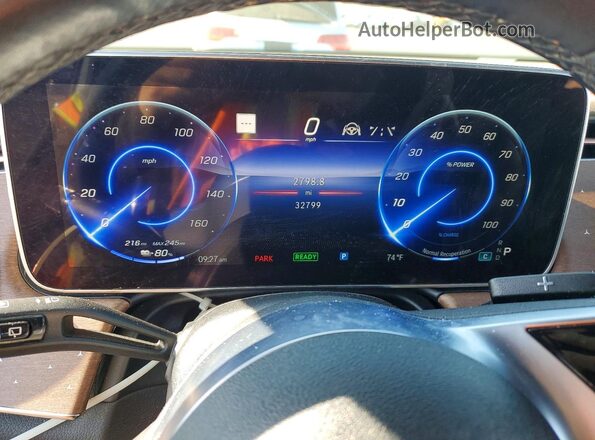 4JGGM1CB4PA012903 2023 MERCEDES-BENZ EQE Gray Instrument cluster view