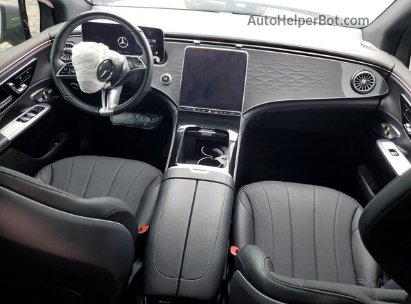 4JGGM1CB4PA017521 2023 MERCEDES-BENZ EQE Gray წინა პანელის ხედი