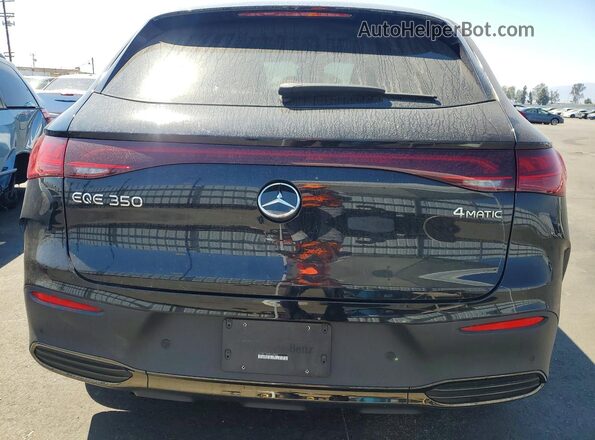 4JGGM1CBXRA043169 2024 MERCEDES-BENZ EQE Черный Вид сзади