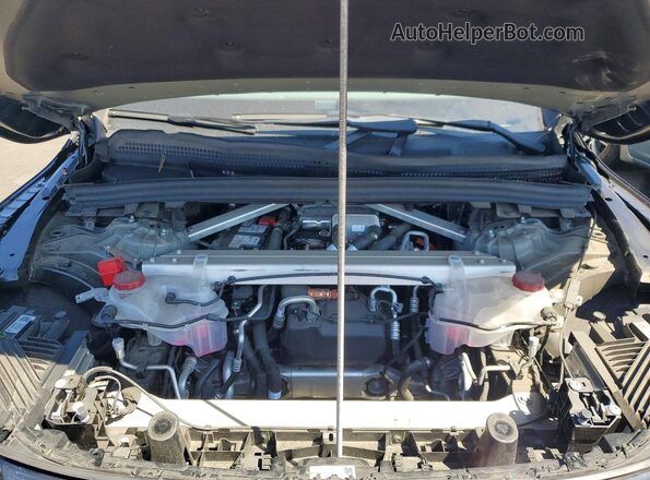 4JGGM1CBXRA043169 2024 MERCEDES-BENZ EQE Черный Вид подкапотного пространства