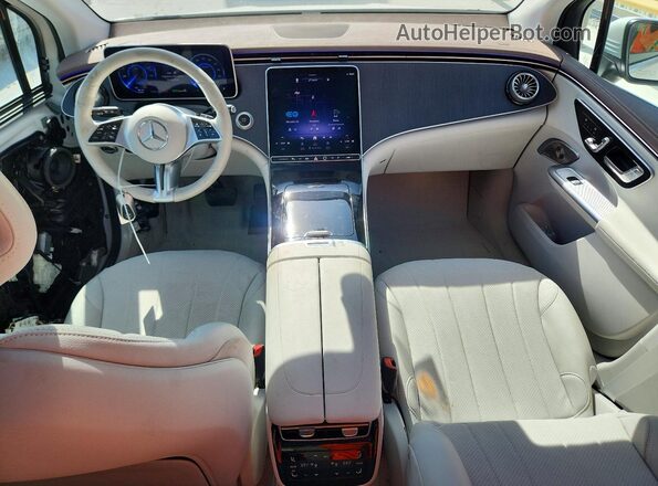 4JGGM2BB1PA017029 2023 MERCEDES-BENZ EQE White Dashboard view