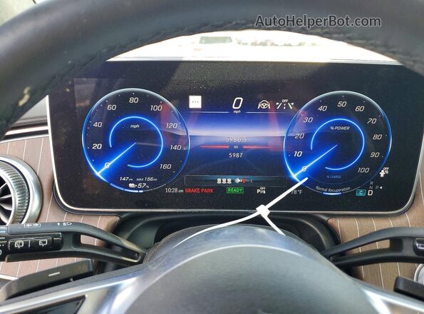 4JGGM2CB1PA019099 2023 MERCEDES-BENZ EQE Gray Vista del cuadro de instrumentos