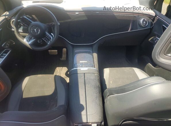 4JGGM5DB0RA055904 2024 MERCEDES-BENZ EQE White წინა პანელის ხედი