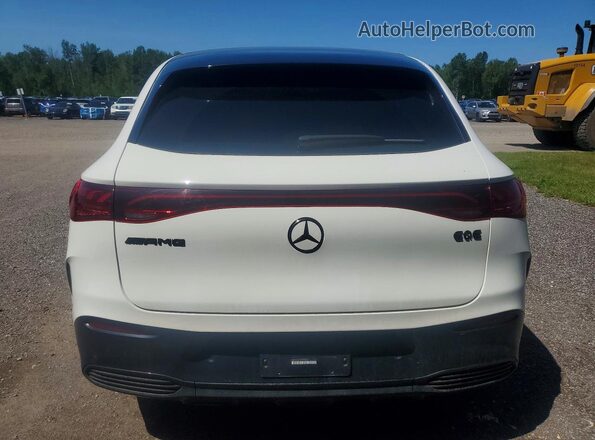 4JGGM5DB0RA055904 2024 MERCEDES-BENZ EQE White უკანა ხედი