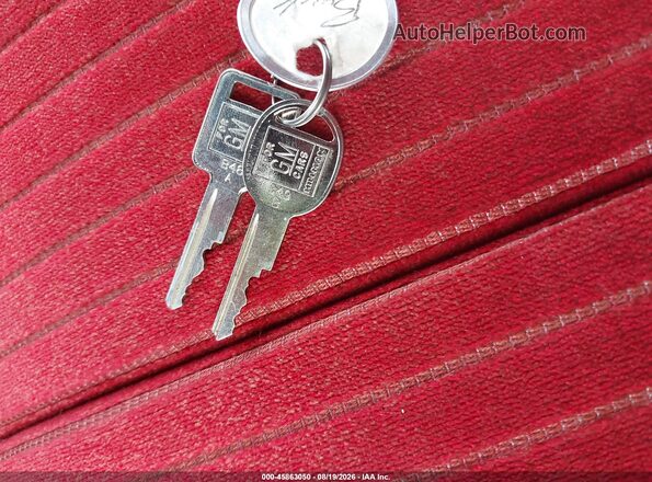 4P39J5H4823670000 1975 BUICK LESABRE Red Dashboard view