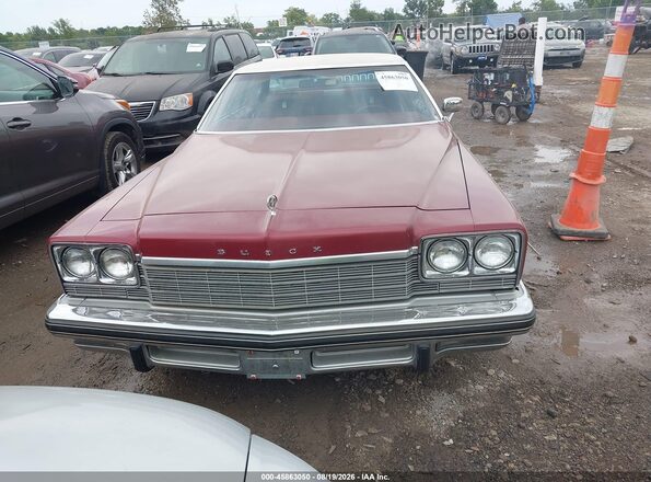 4P39J5H4823670000 1975 BUICK LESABRE Red Instrument cluster view