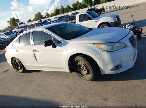 4S3BNAA62G3034887 2016 SUBARU LEGACY White უკანა სალონის ხედი