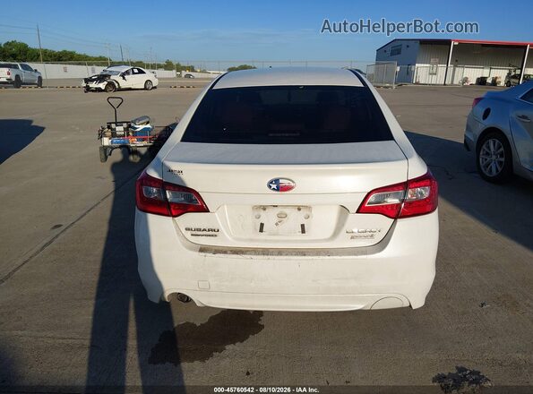 4S3BNAA62G3034887 2016 SUBARU LEGACY White 