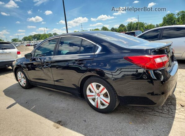 4S3BNAA66H3058689 2017 SUBARU LEGACY Черный Задняя правая четверть