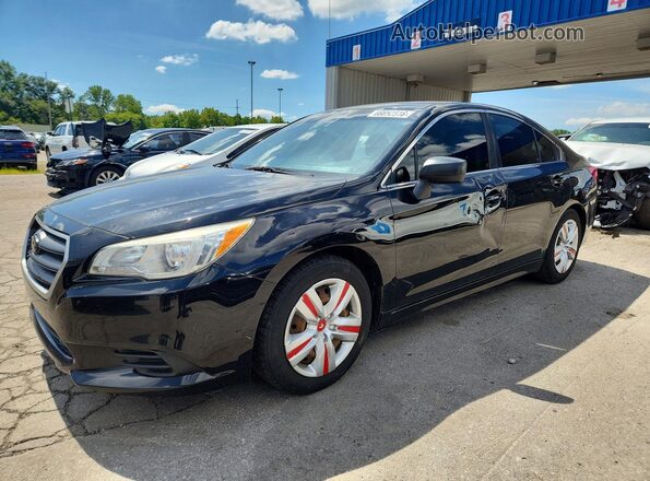 4S3BNAA66H3058689 2017 SUBARU LEGACY Черный Задняя левая четверть