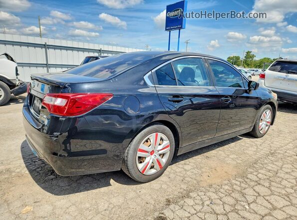 4S3BNAA66H3058689 2017 SUBARU LEGACY Черный Вид сзади